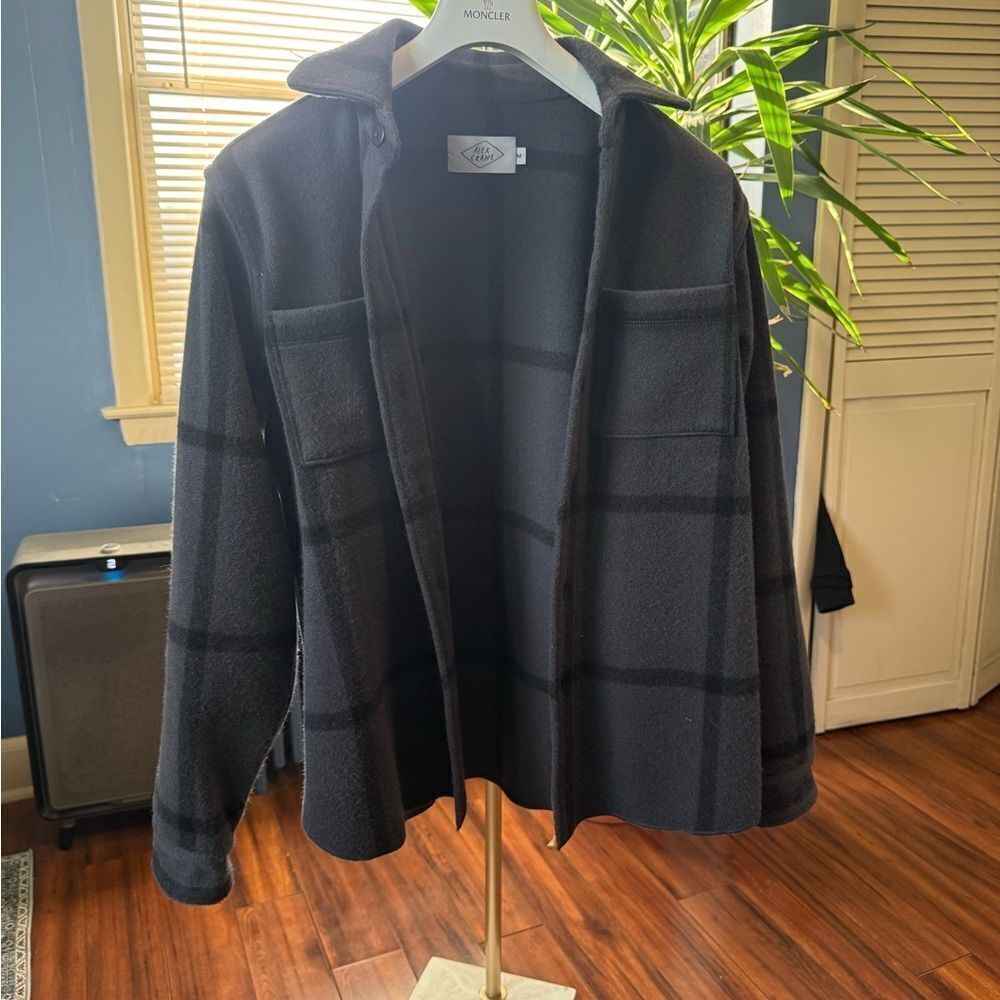 ALEX CRANE SHIRT JACKET WOOL, Med